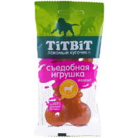 TitBit Dog Съедобная игрушка косточка с ягненком Standart  для собак средних пород