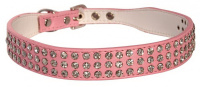 Triol Ошейник со стразами, 2,5*55см