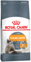 Royal Canin 400г Hair&Skin Care Сухой корм для взрослых кошек поддержание здоровья кожи и шерсти