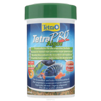 Tetra Pro Algae Crisps Растительный корм для всех видов рыб в чипсах 100 мл