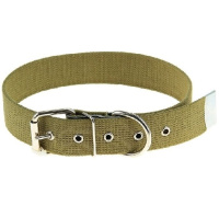 Зоотехнология-М Ошейник для собак брезентовый одинарный, 3,5*70см