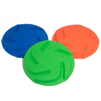 Wogy Игрушка для собак Тарелка Фрисби, микс, d18,5*1см (в ассортименте)