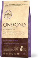 One&Only Dog Turkey&Rice Large Сухой корм для взрослых собак крупных пород, Индейка и рис