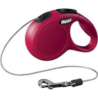 Поводок-рулетка Flexi New Classic cord XS 3m 8 kg red
