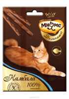 Мнямс Деликатес лакомые палочки с камбалой для кошек 9см 3*4г