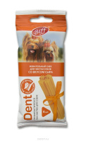 TitBit Жевательный снек DENT со вкусом сыра для мелких пород собак, 40 г (20шт)