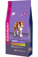 Eukanuba Dog Puppy&Junior Medium Breed сухой корм для щенков средних пород, с курицей 800г+800г
