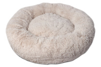 Lion Лежанка Пончик Donut LM-100-BE бежевый, съемный чехол, d80см