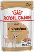 Royal Canin Chihuahua Adult влажный корм для взрослых собак породы Чихуахуа с 8 месяцев, кусочки в паштете 