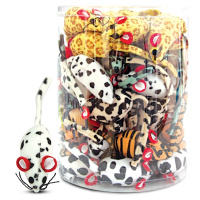 Triol Игрушка для кошек Мышь из ткани 530NT, 7,5см 