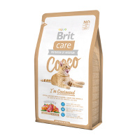 Brit Care Cat 400г Cocco Gourmand Сухой корм для привередливых кошек