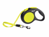 Поводок-рулетка Flexi New Neon tape M 5m 25 kg