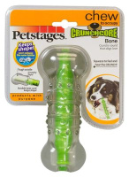 Petstages Игрушка для собак Хрустящая косточка резиновая большая, 15см 