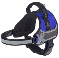 Ferplast Шлейка Hercules P XS синяя, 2,5*обхват шеи 29-36см, обхват груди 42-52см
