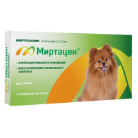 Миртацен,3,75 мг таблетки №10 для собак 