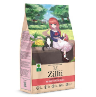 Zillii Sterilized Cat Сухой корм для взрослых стерилизованных кошек, Индейка с уткой
