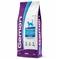 Развес Gemon Cat Sterilized Сухой низкокалорийный корм для стерилизованных кошек Тунец и лосось