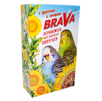 Brava Корм для волнистых попугаев Фрукты и овощи