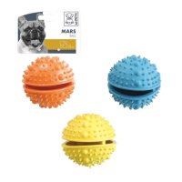 Mpets Игрушка для собак Марс диспенсер-мяч для лакомств, цвета в ассортименте, d8см 