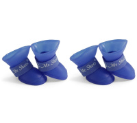 Triol Сапожки для собак синие YXS202-L, 5,5*4,5*h5м