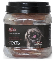 Green Qzin Лакомства для собак мелких пород, Сушеное мясо индейки на воловьей коже (цена за 1 шт)