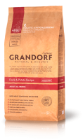 Grandorf Dog 3кг Duck&Potato Recipe Grain Free All Breed Сухой без. корм для взрослых собак всех пор