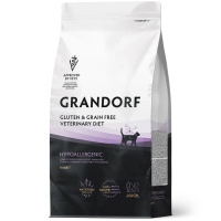 Grandorf Cat Vet Diet Hypoallergenic Rabbit Сухой корм диета для кошек при пищевой аллергии, Кролик