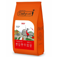Dailycat 400г Casual Adult Сухой корм для взрослых кошек Говядина
