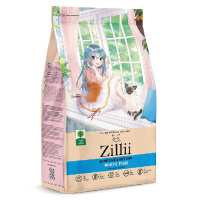 Zillii Sensitive Cat Сухой корм для взрослых кошек c чувствительным пищеварением, Белая рыба