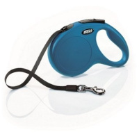 Поводок-рулетка Flexi New Classic tape L 5m 50 kg blue