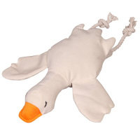 Chill Choll Гусь-обнимусь игрушка для собак, белый, 50*35*7,5см