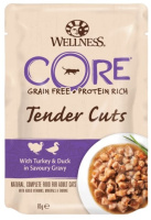 Wellness Core Влажный корм для кошек, Индейка с уткой в виде нарезки в соусе