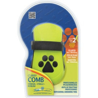 FURminator Расческа резиновая Curry Comb для собак, зубцы 5мм