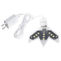 Aleas Светильник светодиодный X1 LED*9.4W белый 