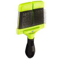FURminator Small Soft Slicker пуходерка мягкая маленькая двухсторонняя зубцы 15 мм