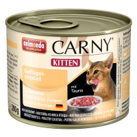 Animonda 200г конс. Carny Kitten Влажный корм для котят Коктейль из мяса домашней птицы