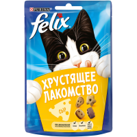 Felix Хрустящее лакомство для кошек Сыр, 20г
