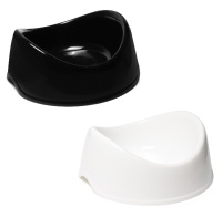 Миска пластиковая "Инь Ян" 250 мл в ассортименте