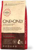 One&Only Dog Lamb&Rice All Breeds Сухой корм для взрослых собак всех пород, Ягненок и бурый рис