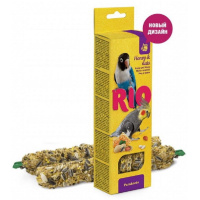 RIO 2*75г Палочки для средних попугаев с медом и орехами