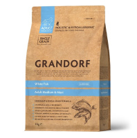 Grandorf Dog 3кг White Fish Medium&Maxi Сухой корм для взрослых собак сред и круп пород Белая рыба