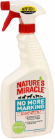 8in1 Nature's Miracle No More Marking S&O Remover Спрей уничтожитель пятен и запахов, против повторных меток, 709 мл