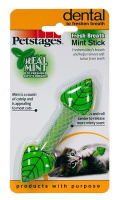 Petstages Игрушка для кошек Dental "Мятный листик" 11см