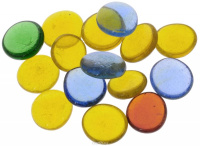 Аква Марблс Glass 017 КАПЛИ, МИКС, 35мм, 200гр.