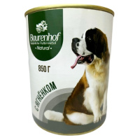 Baurenhof Natural 850г конс. Влажный корм для собак Ягненок