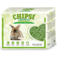 CHIPSI CareFresh Forest Green Наполнитель/подстилка бумажный для птиц и мелких домашних животных 5л