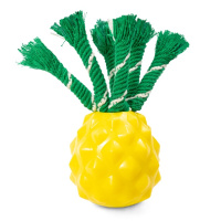 Triol Игрушка для собак из термопластичной резины Ананас, 15,5*7,5см