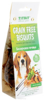 TitBit Dog Печенье Grain Free беззерновое с мясом ягненка лакомство для собак