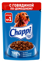 Chappi Влажный корм для взрослых собак, Говядина по-домашнему