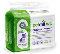 Пелёнки впитыв.однораз.для животных с суперабс 60*40 30шт